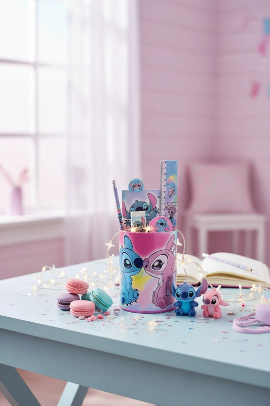 (Précommande) Ensemble de papeterie Disney Lilo et Stitch Universe 7 pièces