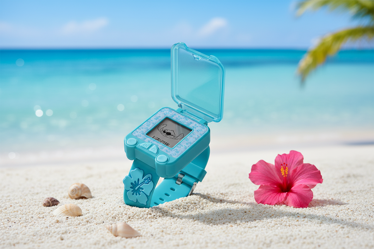 (Précommande) Montre numérique éducative avec jeux Stitch Disney