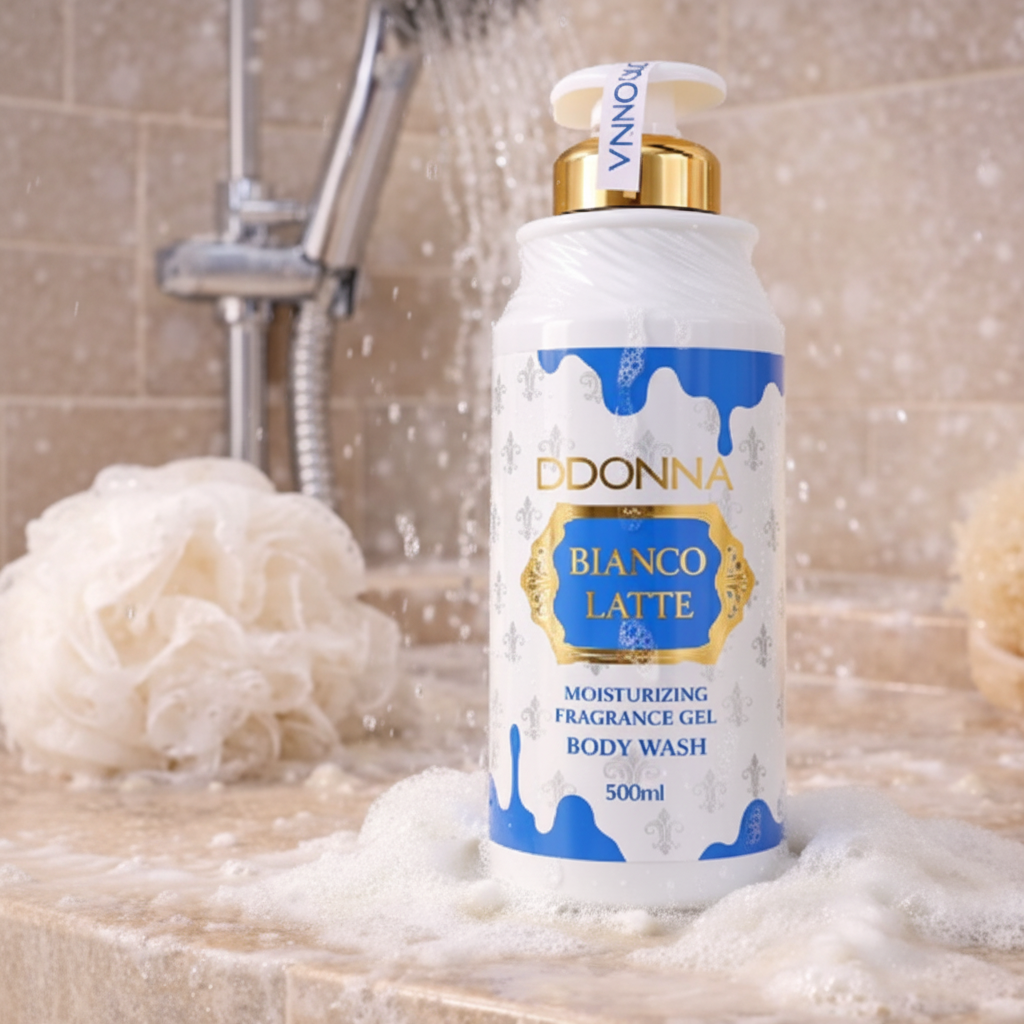 (Précommande) 🥛 Gel douche D’Donna Bianco Latte – 520 ml