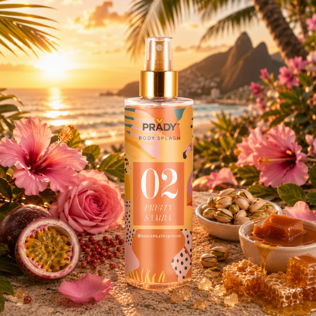 (Précommande) 🌺☀️ PRADY Body Splash 02 Fruity Samba 250 ml