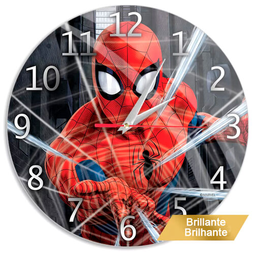 (Précommande) Horloge murale Spiderman Marvel