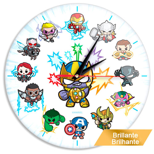 (Précommande) Horloge murale Avengers Marvel