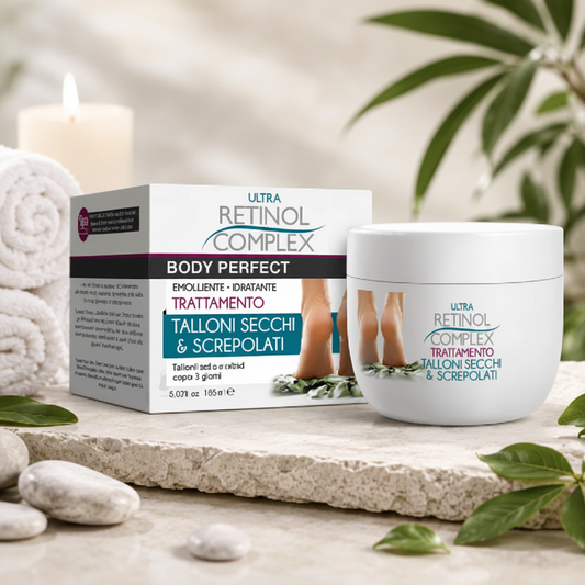 👣 Crème Intensive Talons Secs & Crevassés Retinol Complex – 150 ml