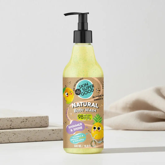 Gel Douche Naturel “Shimmer & Shine” – Skin Super Good (500 ml)