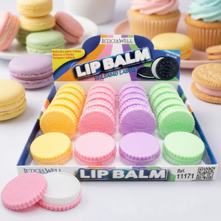 (Précommande) Baume à Lèvres Leticia Well – Design Biscuit Gourmand