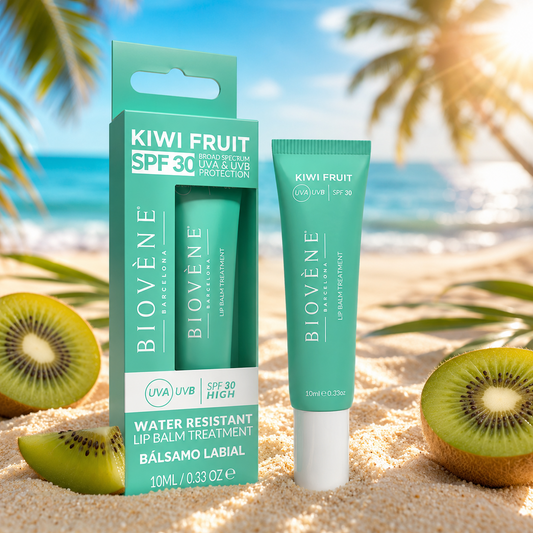 (Précommande) 🥝 Baume à Lèvres SPF30 Kiwi – Biovène Barcelona