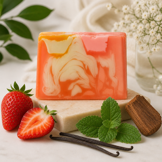 Tranche de savon glycérine Valentina de Valentino