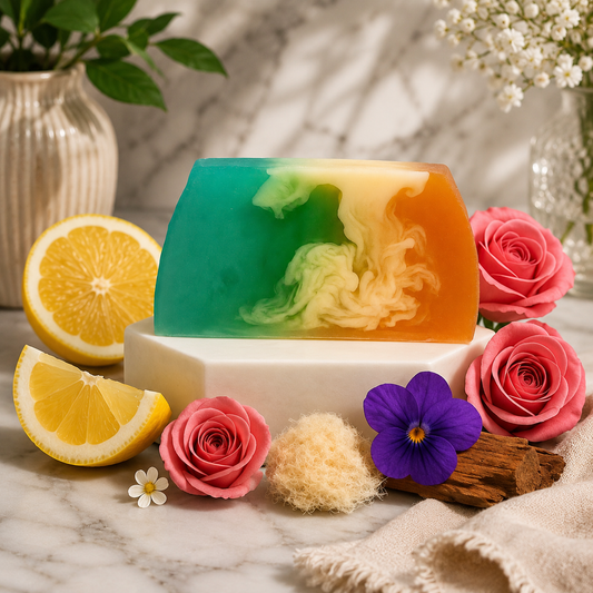 Tranche de savon glycérine Klein ck de Calvin Klein