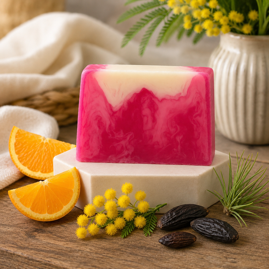 Tranche de savon glycérine Mademoiselle