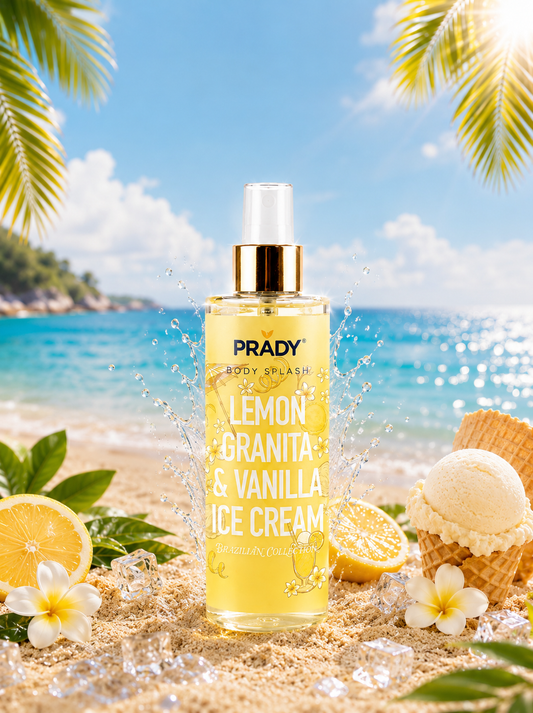 🍋 Body Splash Prady Lemon Granita & Vanilla Ice Cream 250 ml
