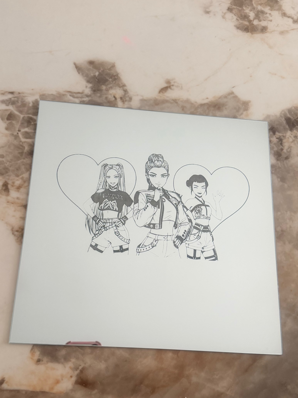 Gravure miroir Kpop Démon Hunters