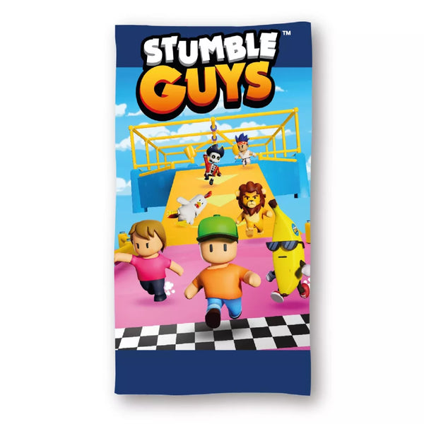 (Précommande) Serviette de plage Stumble Guys (séchage rapide)
