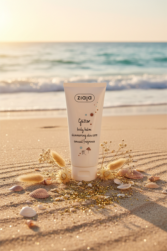 🌸 Baume Hydratant Corps Pailleté - Format Cabine Avion 100ml