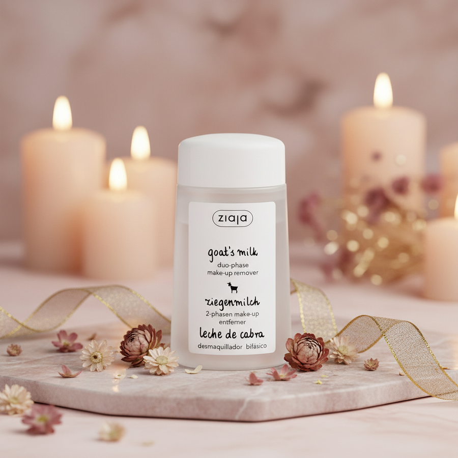 🌸 Démaquillant Biphasé au Lait de Chèvre 120ml