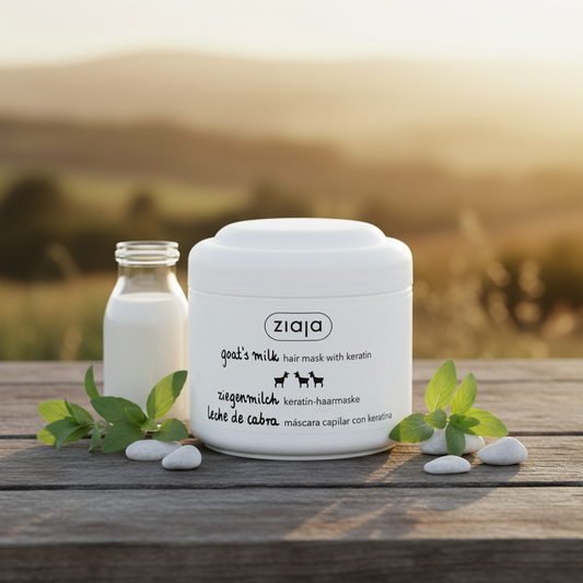 🌸 Masque Revitalisant Cheveux à la Kératine et au Lait de Chèvre 200 ml