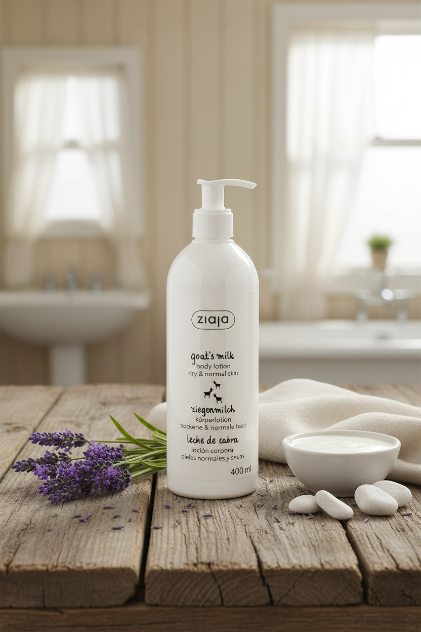🌸 Emulsion Corps Hydratante au Lait de Chèvre - Maxi Format 400ml