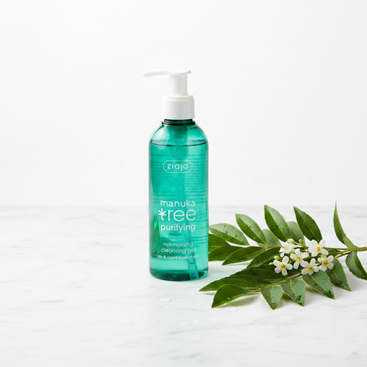 🌸 Gel Purifiant pour Peau Acnéique au Zinc et au Manuka 200 ml