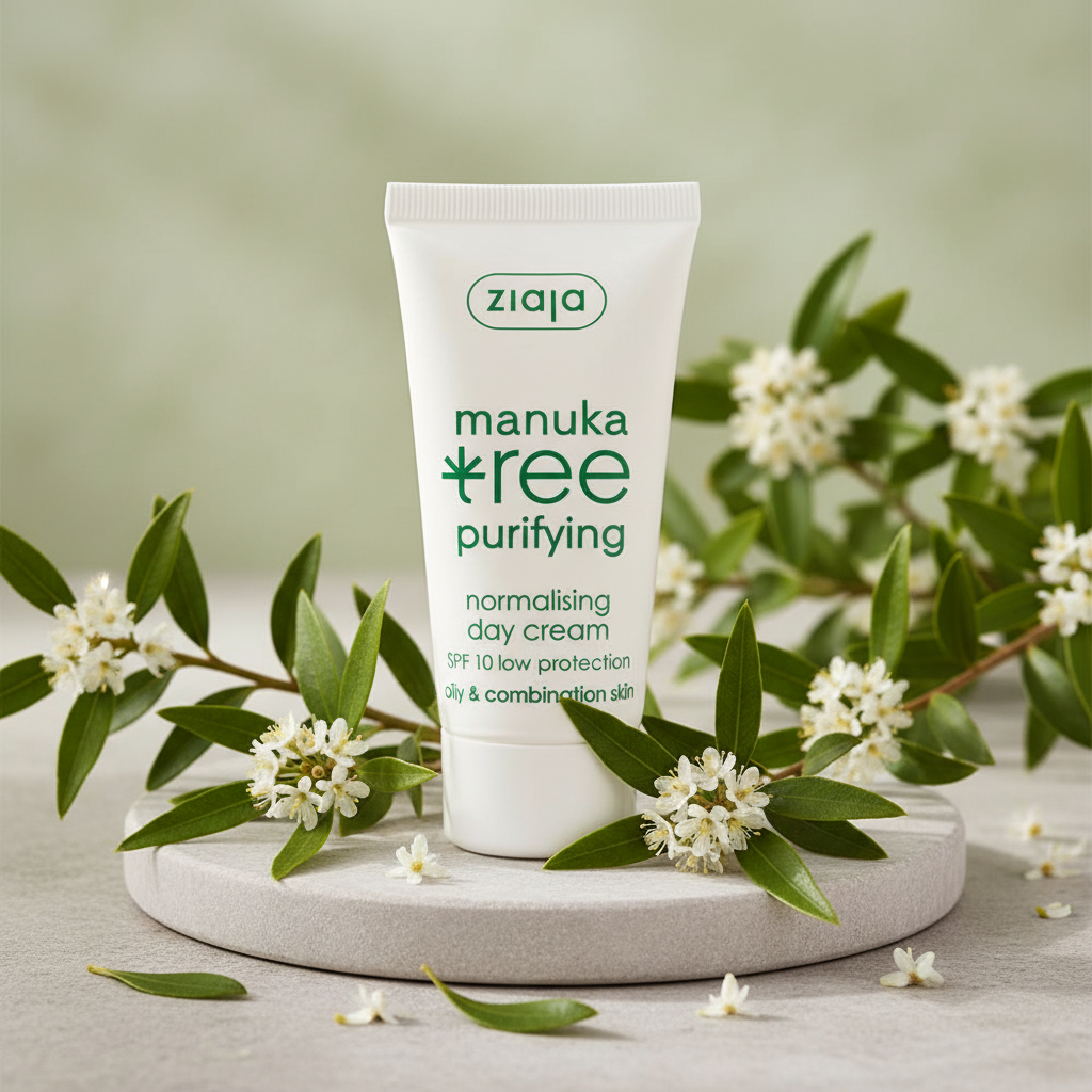 🌸 Crème de Jour Anti-Acné au Zinc et au Manuka 50 ml