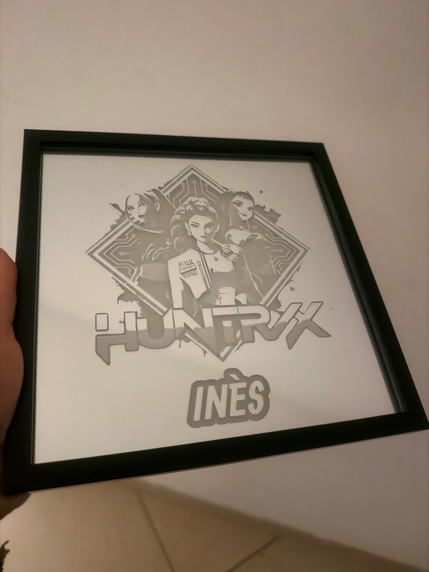 Gravure miroir Kpop Démon Hunters