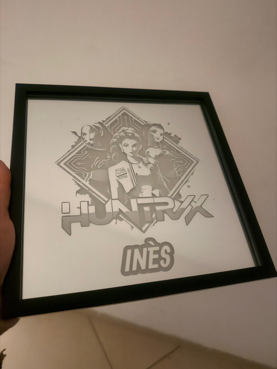 Gravure miroir Kpop Démon Hunters