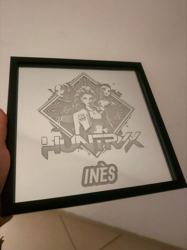 Gravure miroir Kpop Démon Hunters