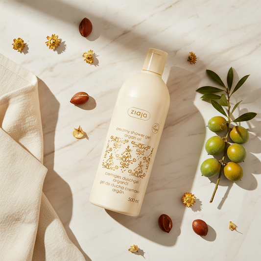 Crème de Douche Nourrissante à l'Huile d'Argan - Maxi Format 500ml