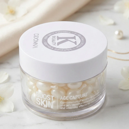 (Précommande) Boost Skin : Crème Restructurante au Collagène & Capsules de Peptides Blancs