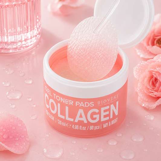 Gel Toner Pads Collagen Biovène Barcelona – 60 disques