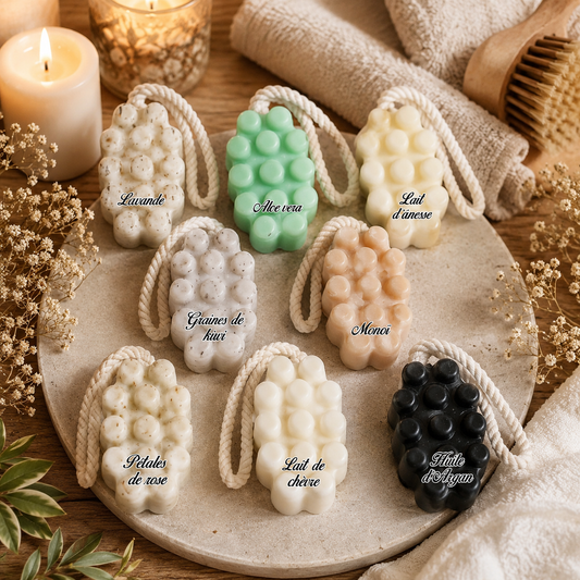 Savon de massage 125g (senteur au choix)