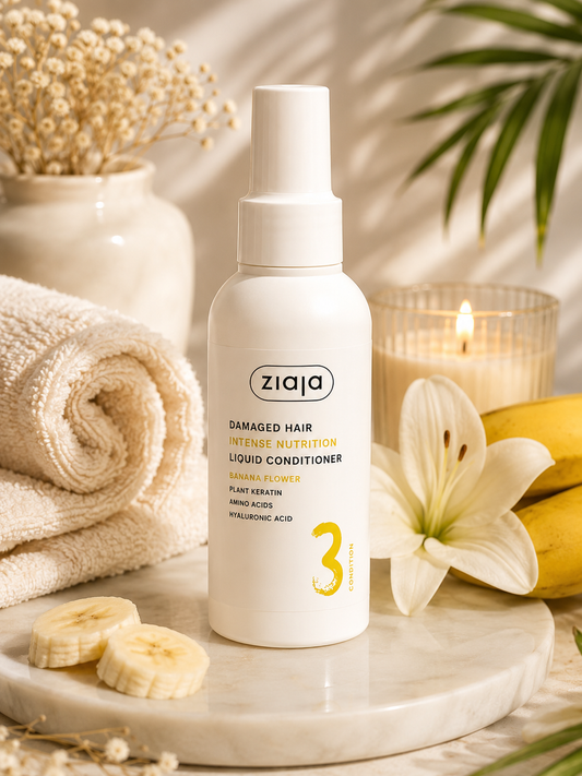 Après-shampoing Réparateur en Spray Cheveux Abîmés à la Banane 125 ml