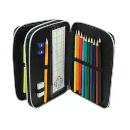 (Précommande) Trousse à crayons double compartiment rose K-pop Demon Hunters