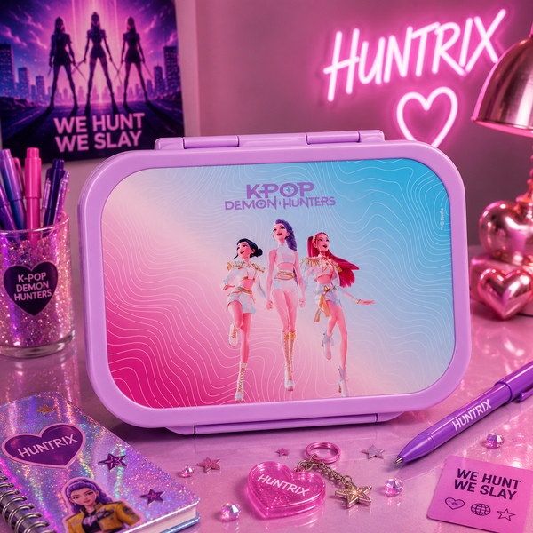 (Précommande) Boîte à lunch/boîte à sandwich multi-compartiments K-pop Demon Hunters