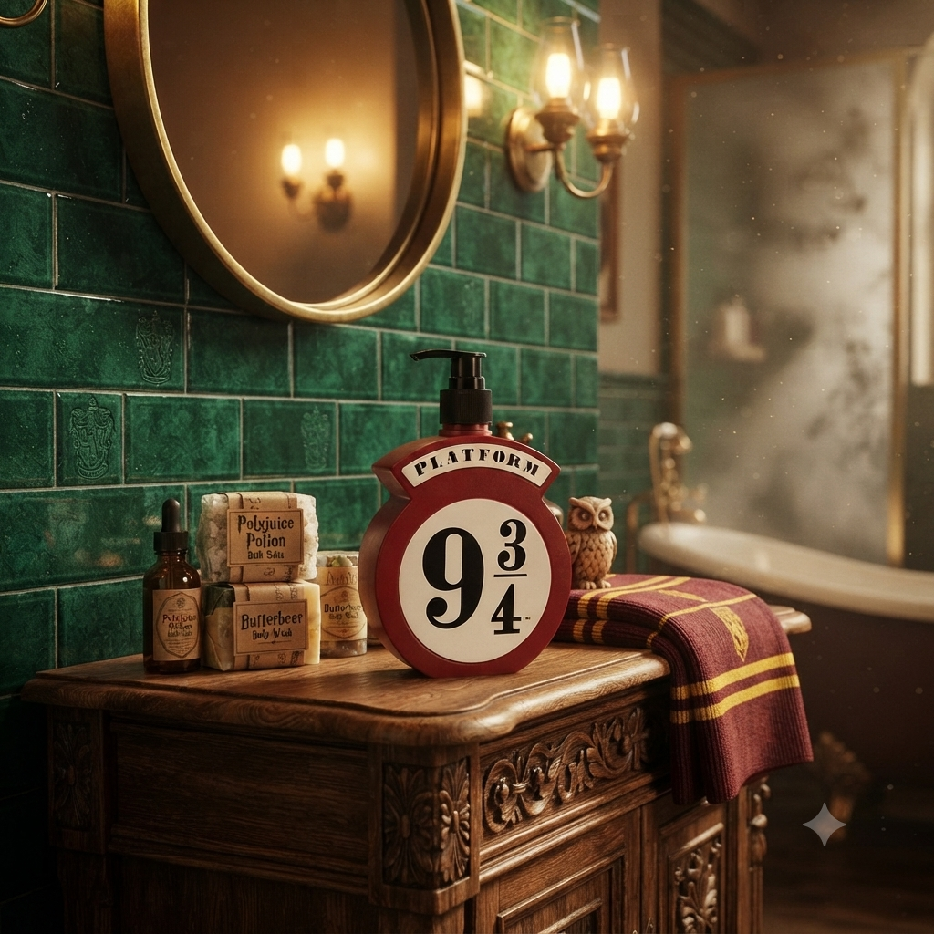 (Arrivage) Gel douche et mains Mad Beauty Warner Bros Harry Potter Platform 9 3/4
