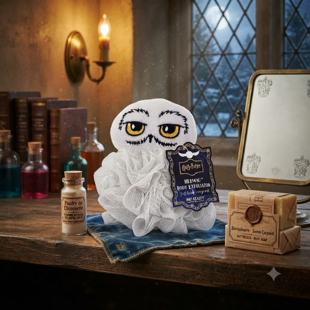 (Arrivage) Exfoliant pour le corps Mad Beauty Harry Potter Hedwig