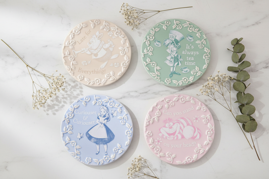 (Précommande) Ensemble de 4 sous-verres Disney Alice au pays des merveilles