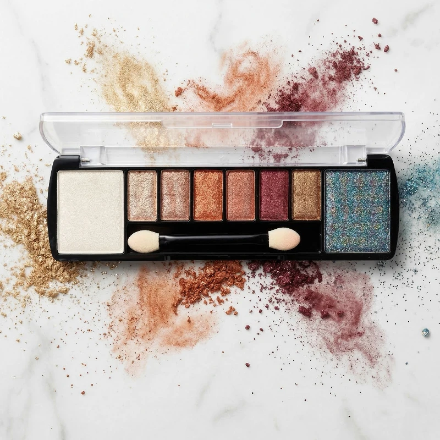 Palettes Fards à Paupières 8 Couleurs “SPACE” Marron