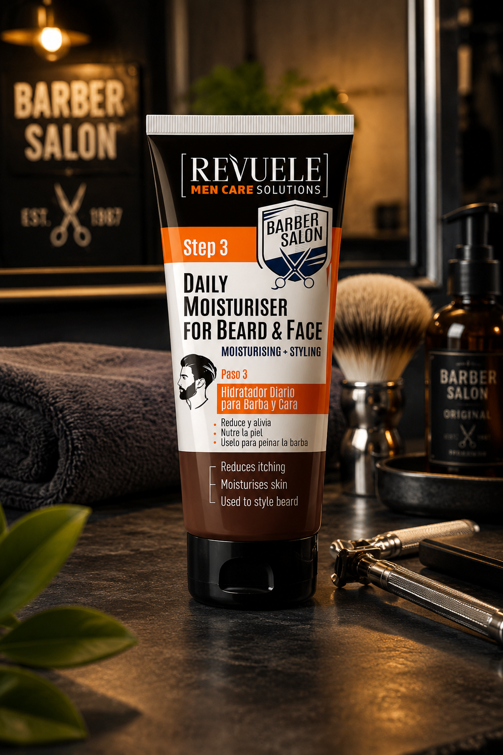 Soin Hydratant Quotidien Barbe & Visage *Barber Salon*