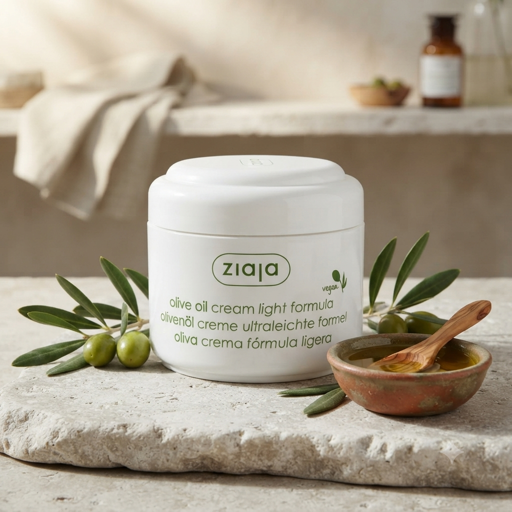 Crème Visage Légère à l'Huile d'Olive 100 ml