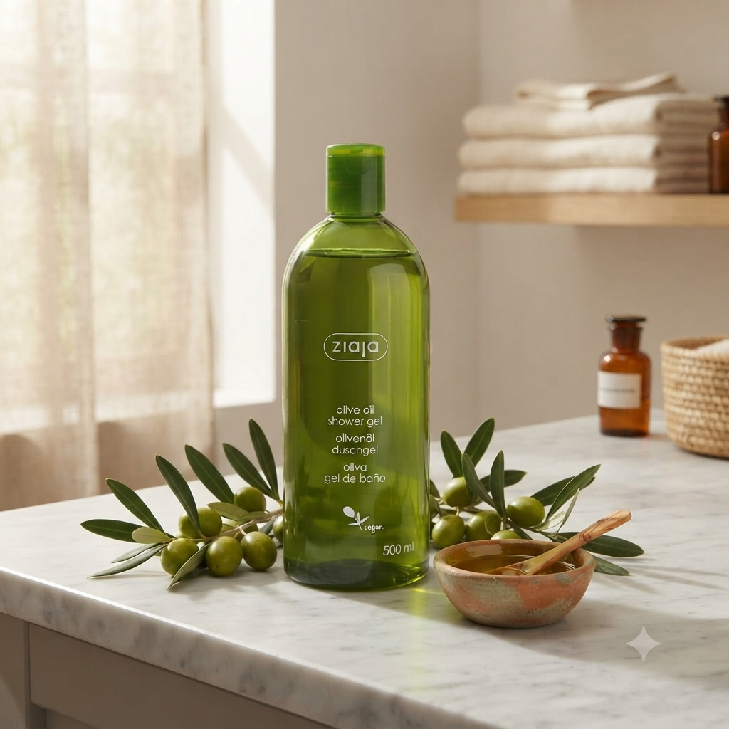 Gel Douche Adoucissant à l'Huile d'Olive 500ml