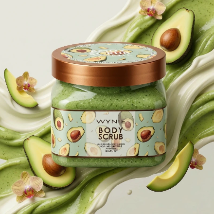 (Précommande) Body Scrub Exfoliant Avocat “Gourmet Edition” 350ml – Wynie