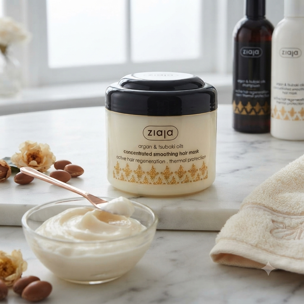 Masque Réparateur Cheveux Argan & Camélia 200 ml