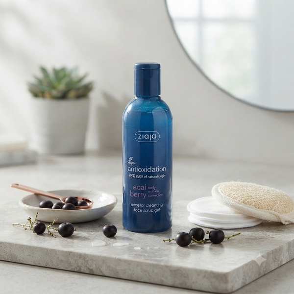 Gelée Micellaire Exfoliante aux Baies d'Açaï 200ml