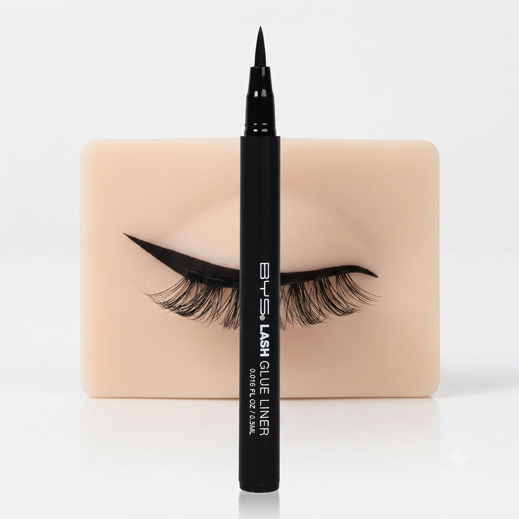 Colle Faux Cils Noir Effet Eyeliner