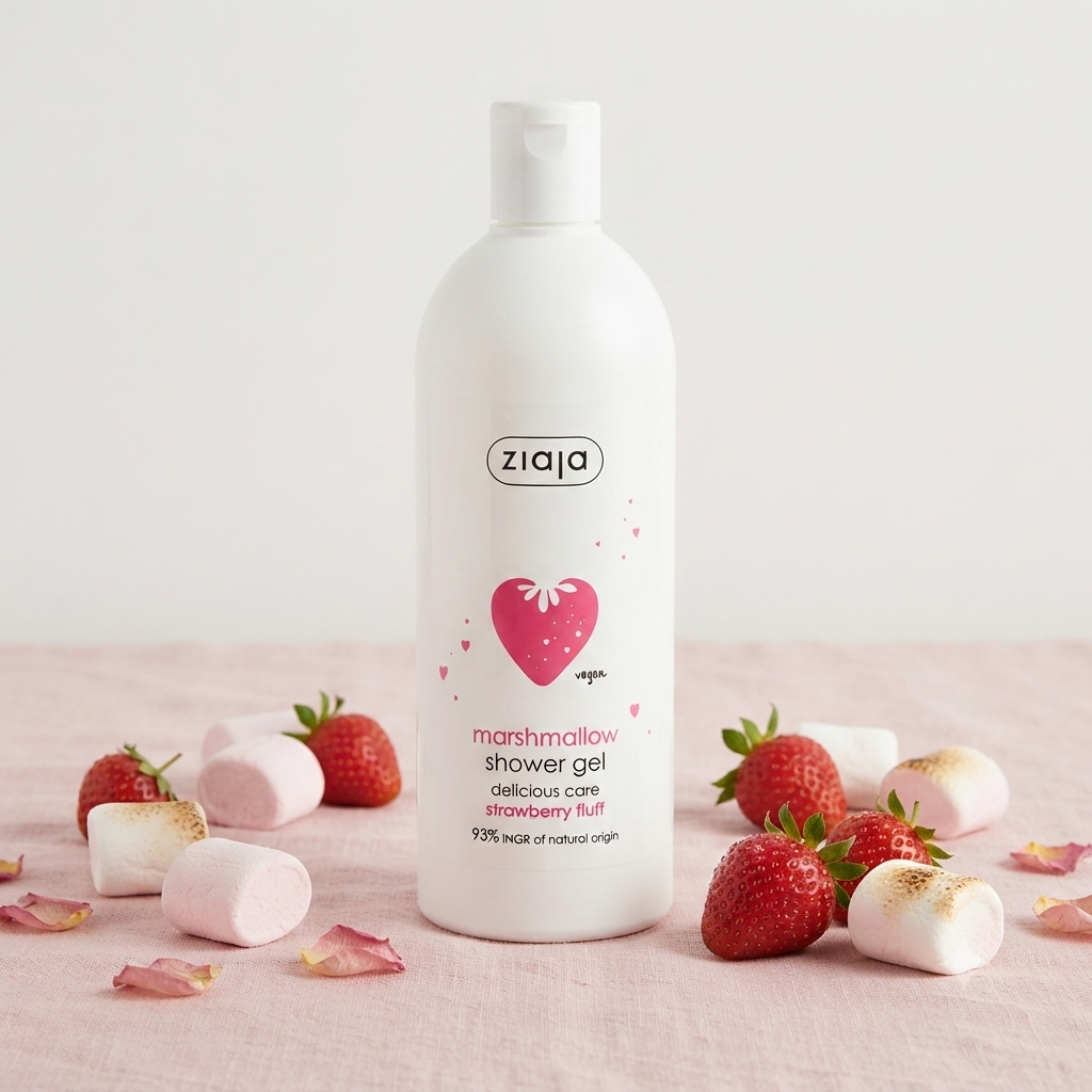 Gel Douche Crémeux au Marshmallow
500ml