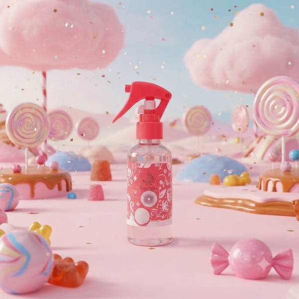 🍬 Home Spray Yara Candy – D’Donna Dubai – Spray Tissus & Linge 120 ML