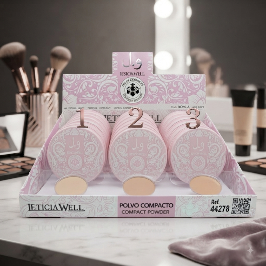 Poudre Compacte “Arab Rosa” – Leticia Well