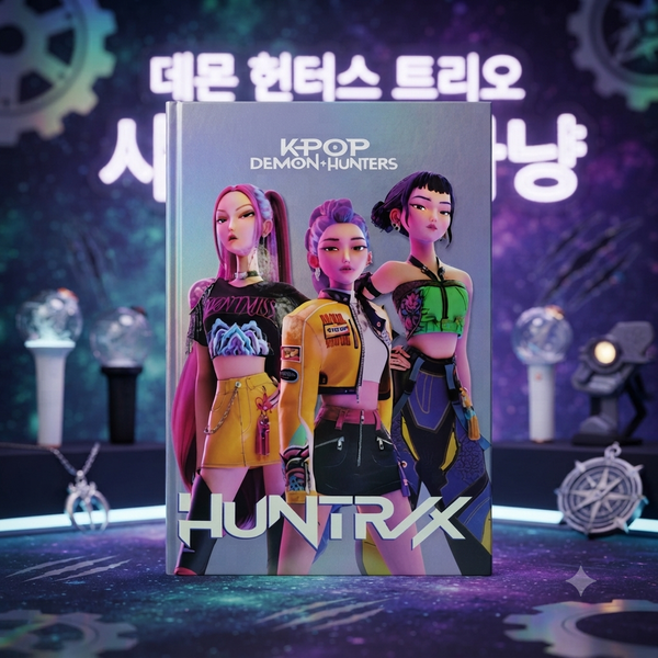 Cahier ligné K-pop Demon Hunters Trio B/5, 40 feuilles