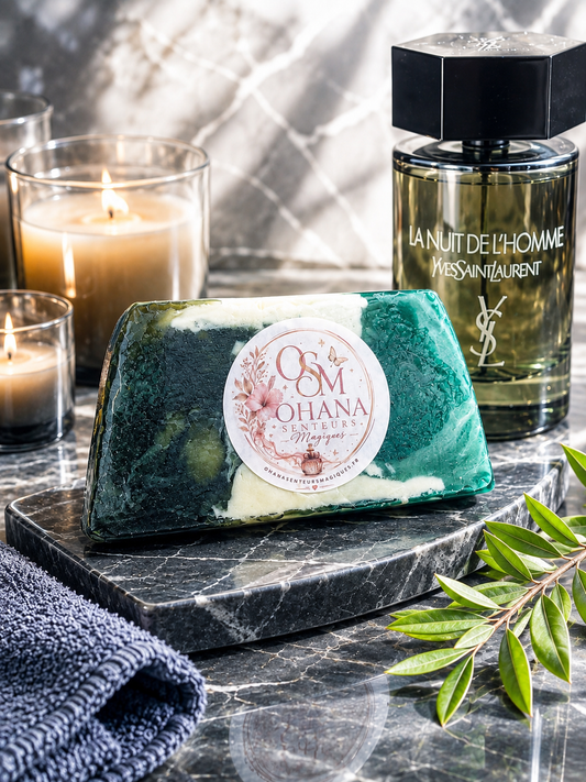 💜💚 Savon à la Glycérine Végétale – Man Paradise 💚💜(La nuit de l’homme YSL)