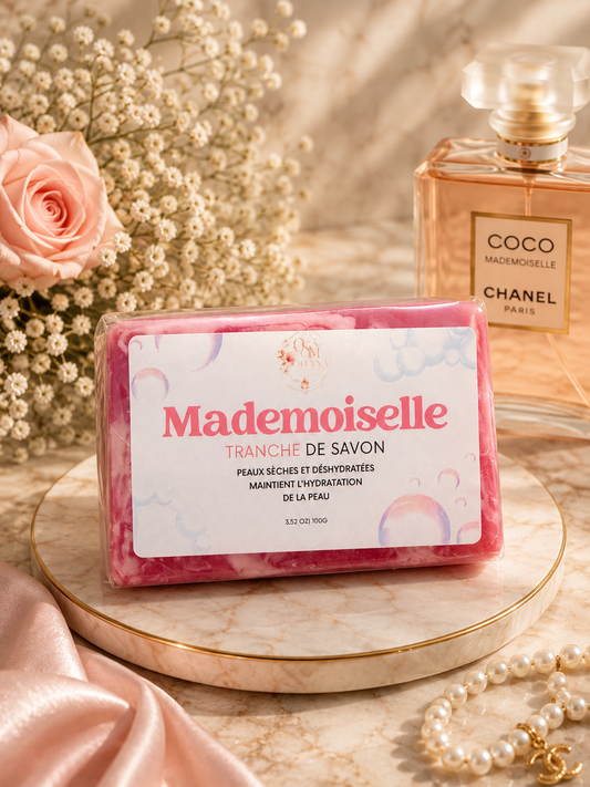 Tranche de savon glycérine Mademoiselle