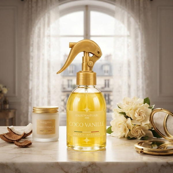 Spray d'interieur Coco Vanille 250 ml - Collection Étoilée Paris